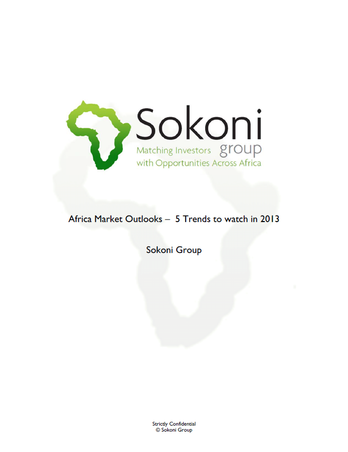 Report on Investment Trends in Africa