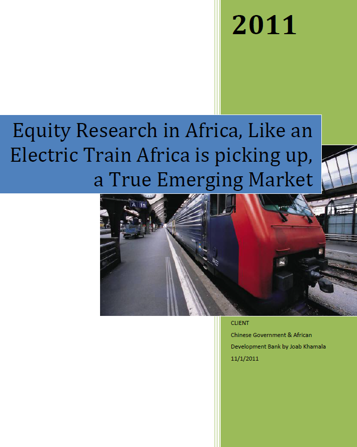 Equity Research Report Africa