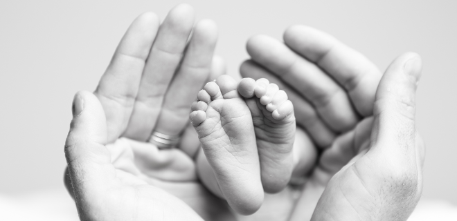 Parent with a Newborn Baby - Fertility Enhancement Project