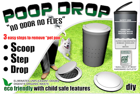 Digests organic waste investment project Advertisement of the Prop-Drop organic waste product