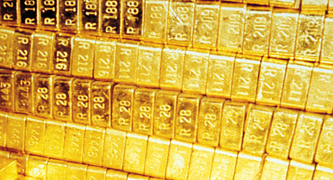Gold bullion from gold mining operations in Zimbabwe. Gold bullion from gold mining operations in Zimbabwe.