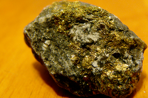 Gold Mining Investment Opportunity in Zimbabwe Rock with traces of gold