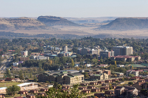 Panoramic View of Maseru, Lesotho