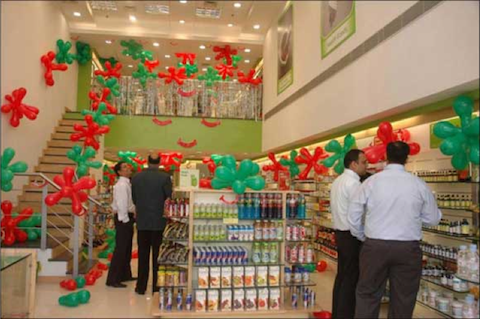 Opening of retail pharmacy store in India