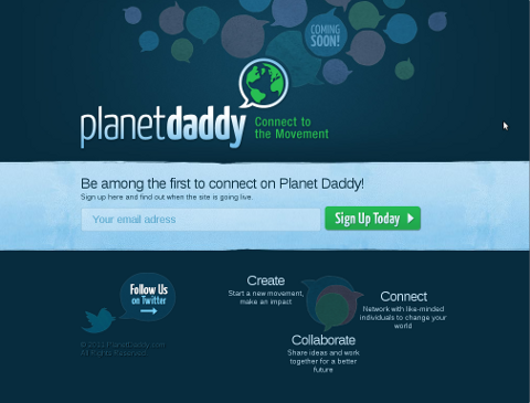 Web Startup (Social Networking Website) Is Looking for Investor PlanetDaddy.com Temporary Page