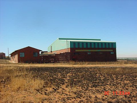 Picture of one of the buildings in the farm