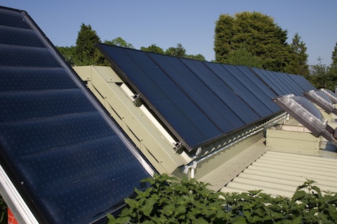 Investment in Business Hotel with SPA and Photovoltaic Plant Picture of a photovoltaic installation